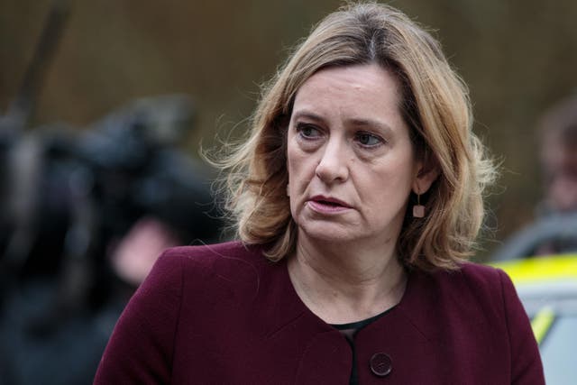 Amber Rudd admitted last week that targets were used but claimed she had not been aware of them