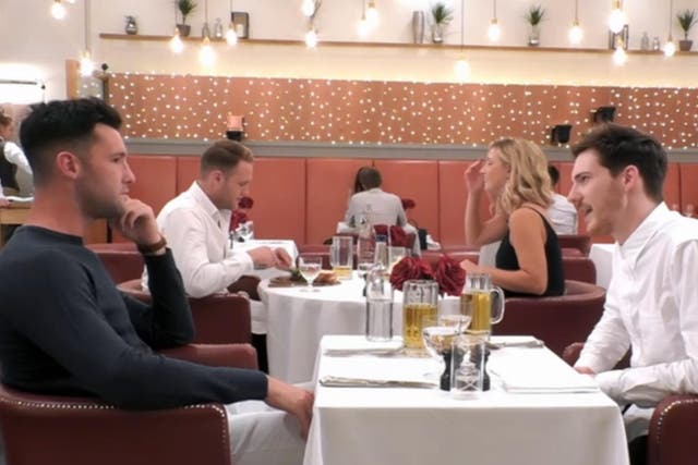 ‘First Dates’ hopeful says he prefers ‘straight-acting’ men