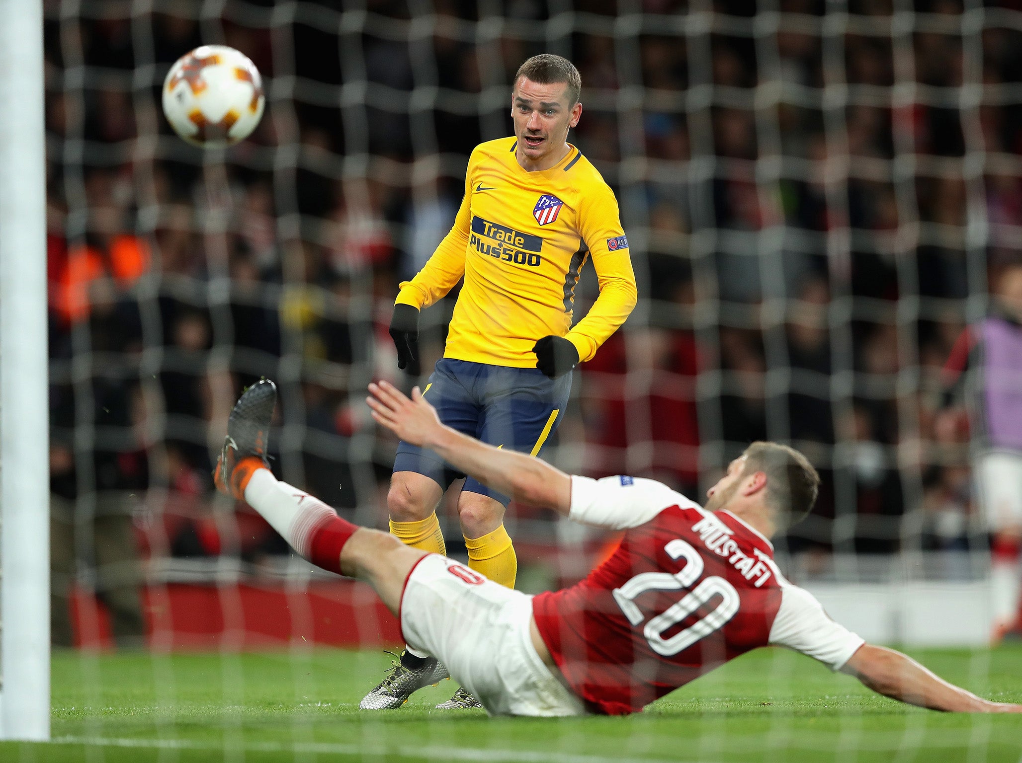 Antoine Griezmann chips in a crucial away goal