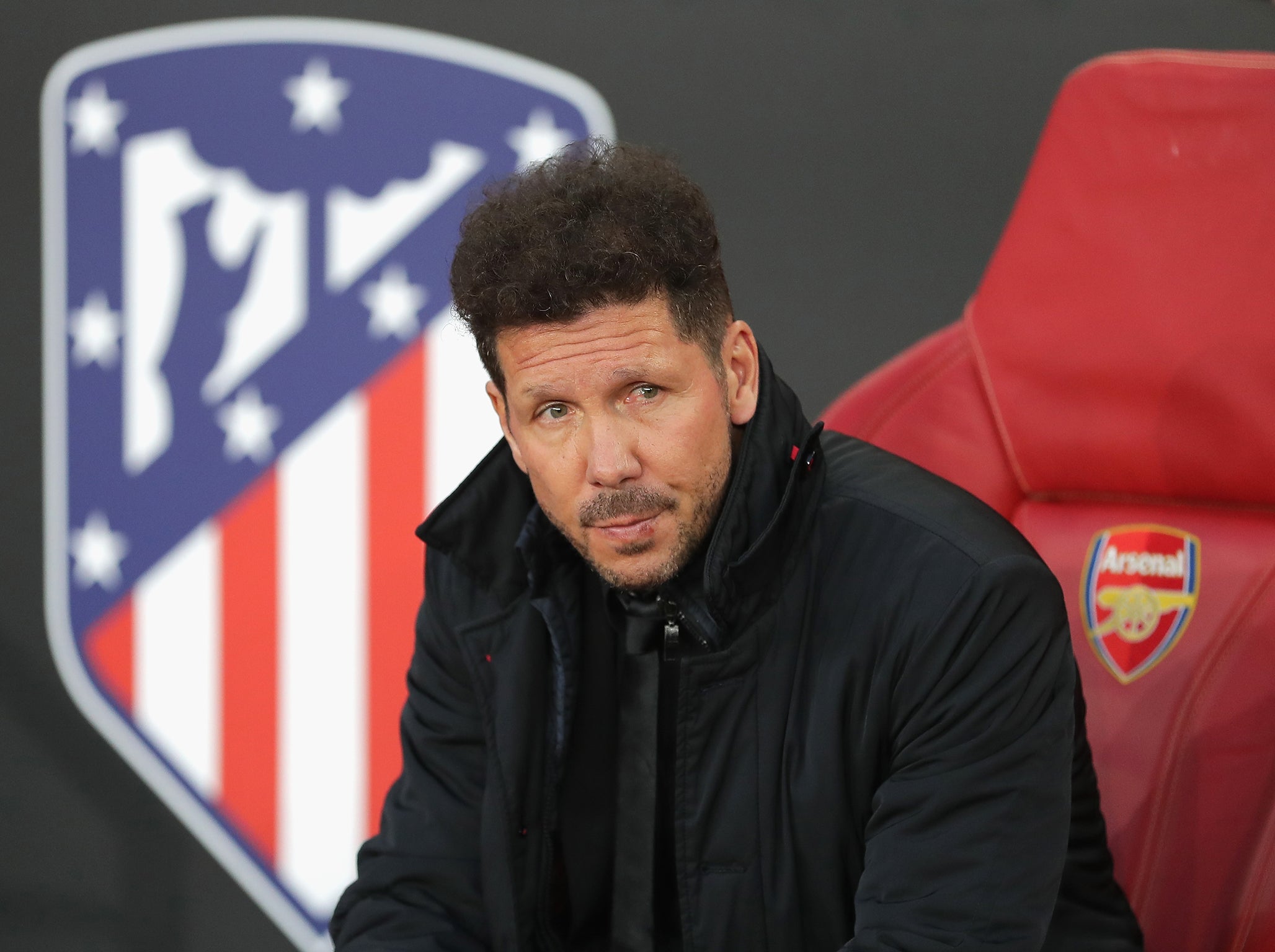 Diego Simeone arrived at the Emirates looking only to win