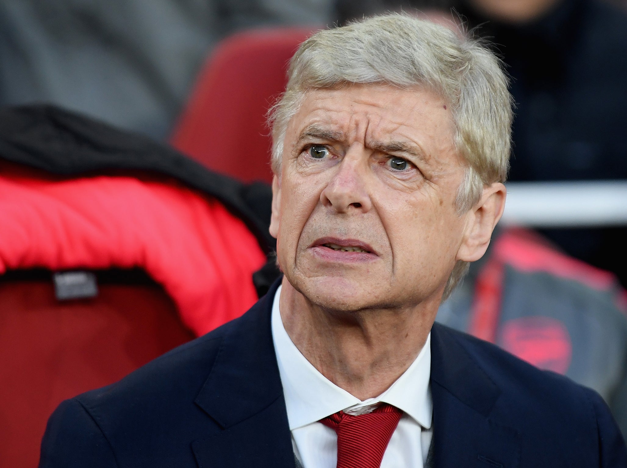 Arsene Wenger's side conceded a late goal