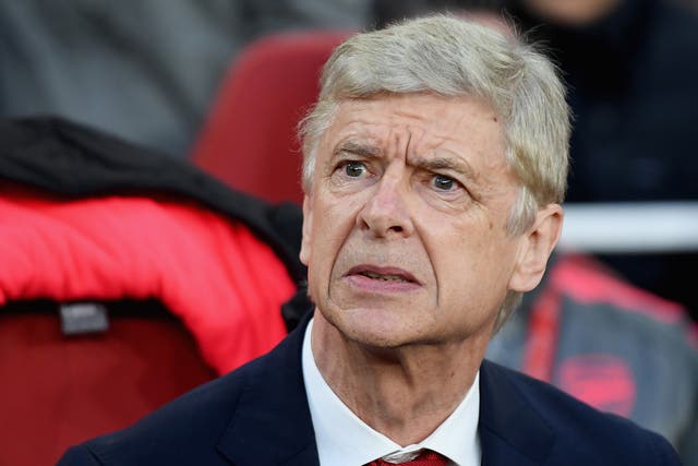 Arsene Wenger's side conceded a late goal