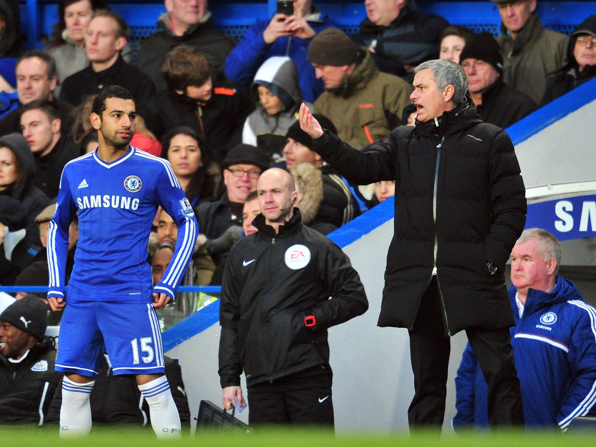 Jose Mourinho claimed Chelsea made the decision to sell Mohamed Salah to Roma, not him