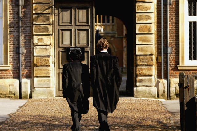 Eton College alumni with same grades as state school alumni should not get preferential treatment, MP suggests