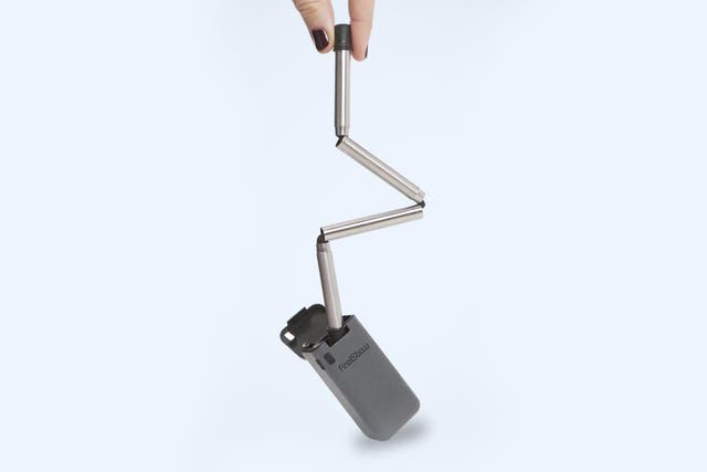 This is the world's first collapsible, reusable straw