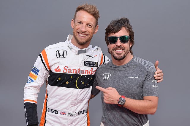 Jenson Button will race against former McLaren teammate Fernando Alonso at the 2018 Le Mans 24 Hours