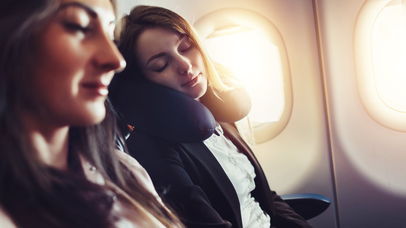 How To Fall Asleep On A Plane Quickly The Independent