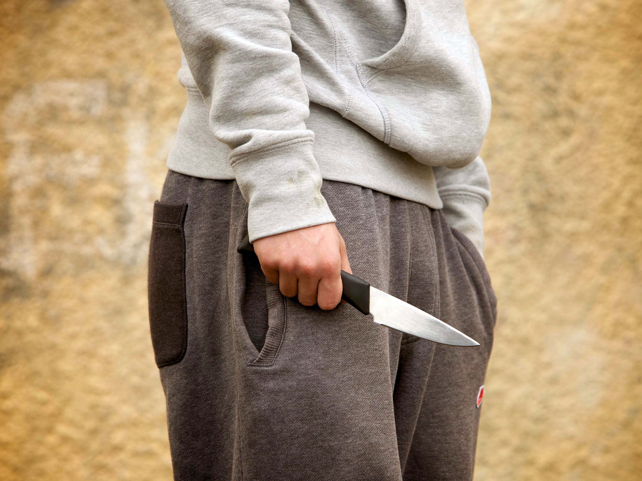 Rising numbers of 'frightened' children are carrying knives in the belief it will protect them from their peers