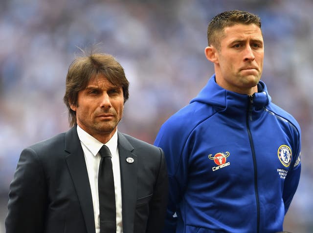 Antonio Conte thinks Gary Cahill should go to the World Cup