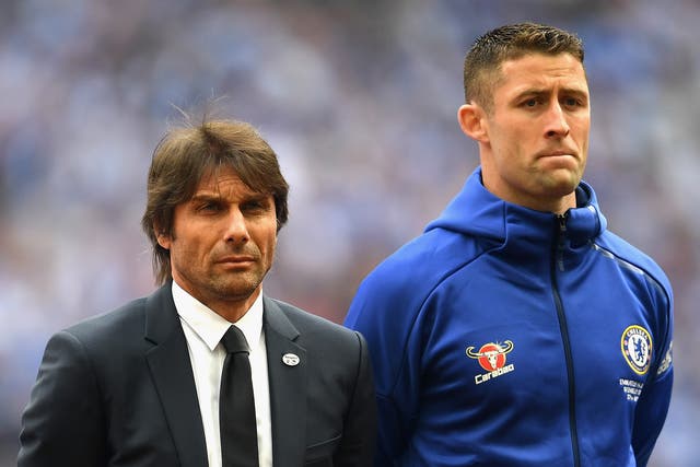 Antonio Conte thinks Gary Cahill should go to the World Cup