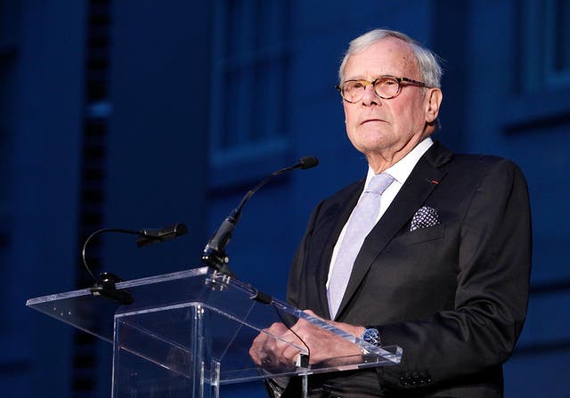Tom Brokaw, NBC anchor and author, speaks at the Smithsonian American Art Museum