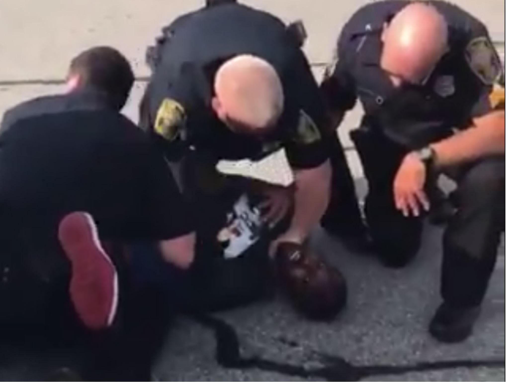 Police Officer Who Choked Black Man During Stop Will Never Serve Again The Independent