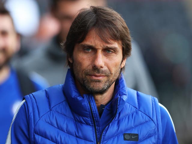 Antonio Conte's Chelsea side take on Swansea with their top four hopes still alive