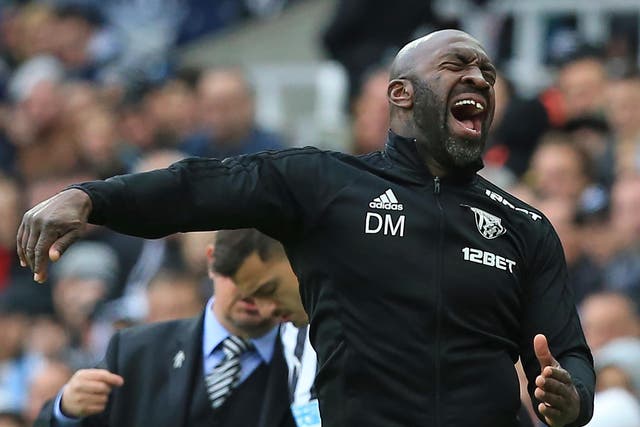 Darren Moore has been named the permanent manager of West Bromwich Albion