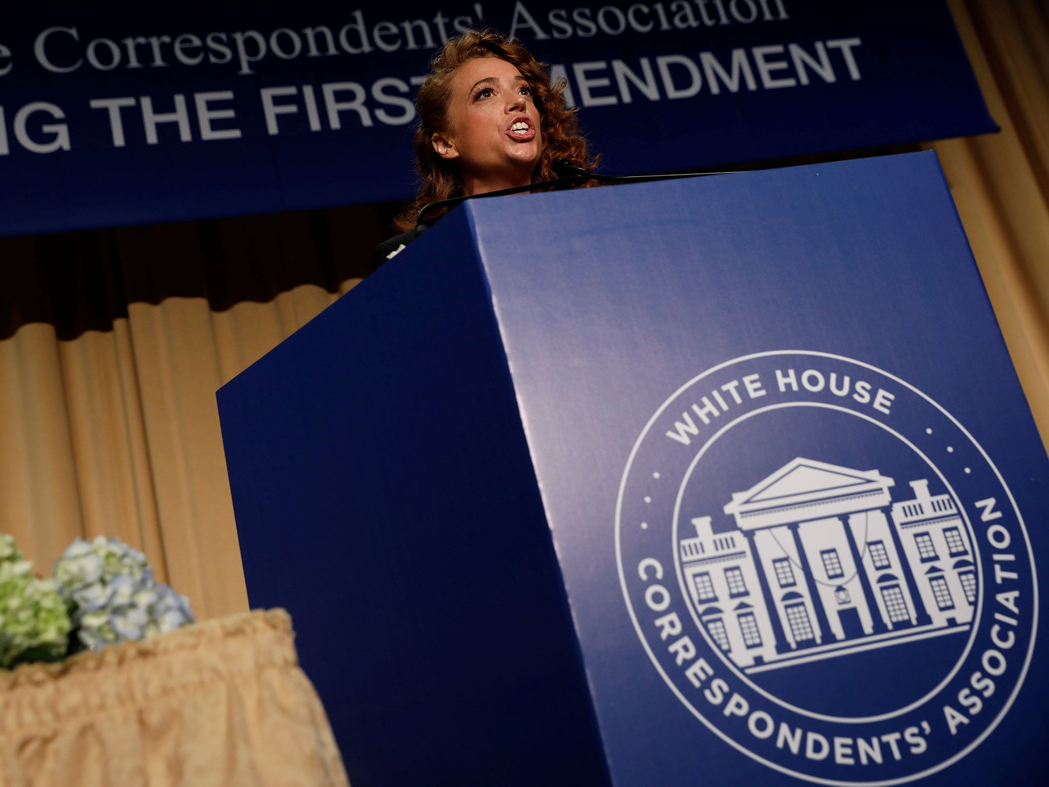 Last year, comedian Michelle Wolf performed at the White House Correspondents' Dinner