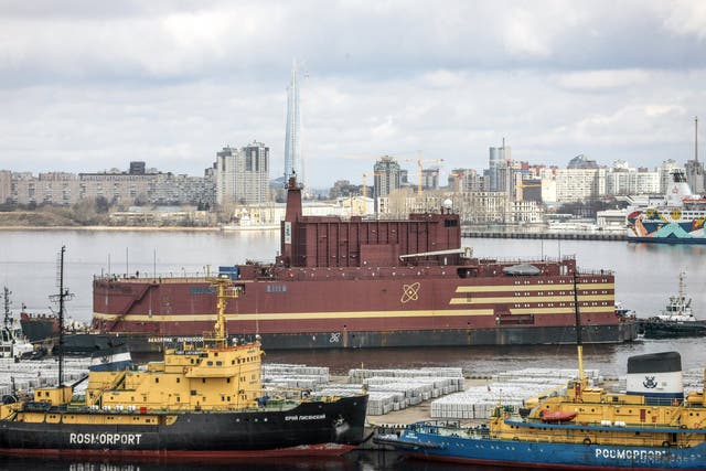 The plant, owned and operated by Russian state controlled nuclear giant Rosatom, will pass through Estonian, Danish, Swedish and Norwegian waters towards Murmansk.