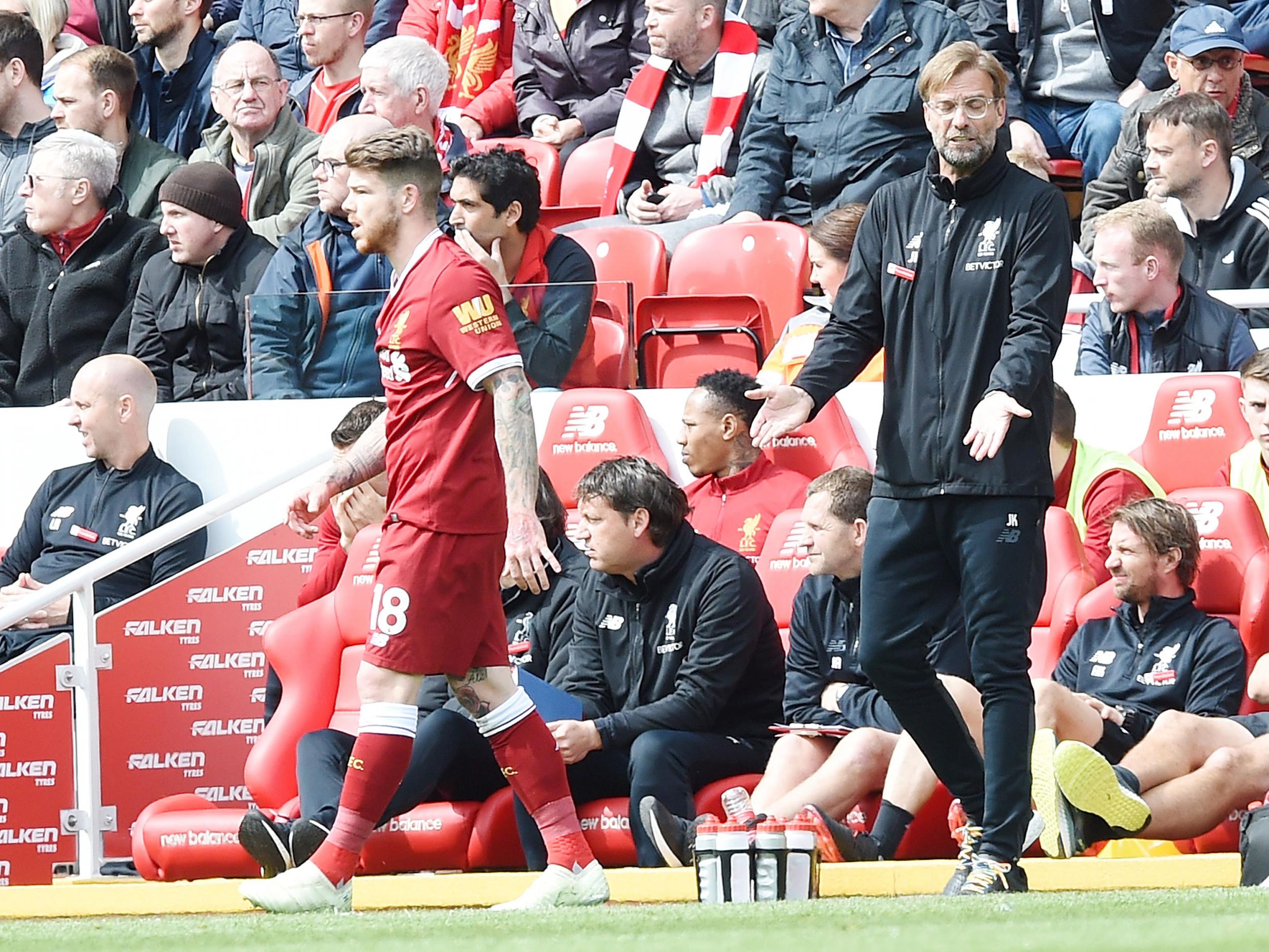 Klopp isn't happy with the officiating of his team