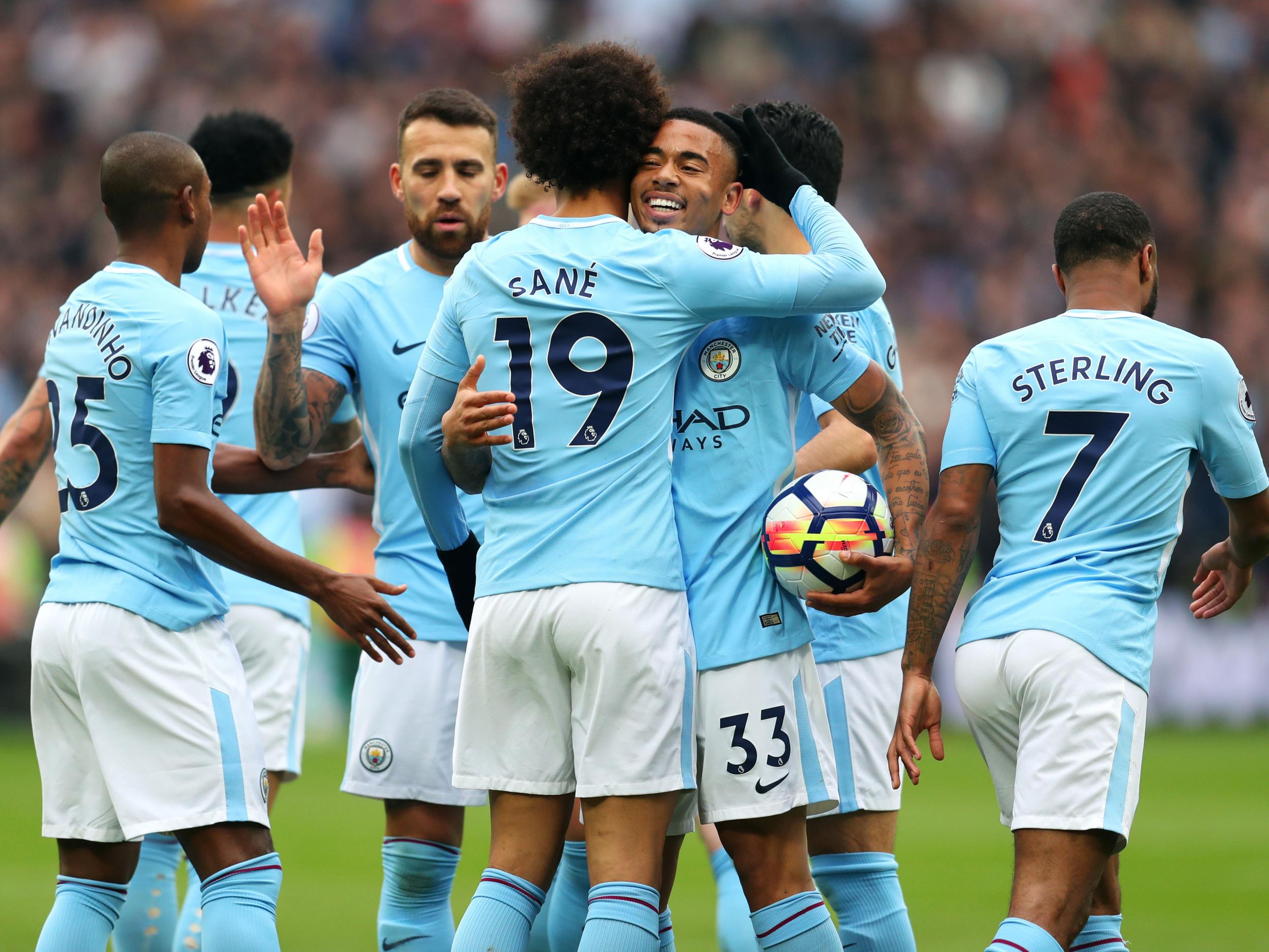 Man city v west ham online live