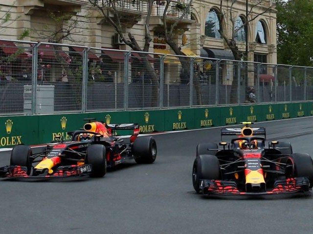 Verstappen and Ricciardo took each other out of the race