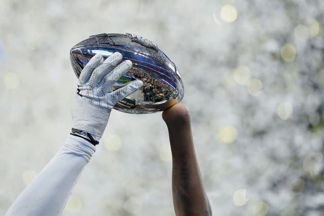 Shaquem Griffin celebrates winning the Peach Bowl while at UCF