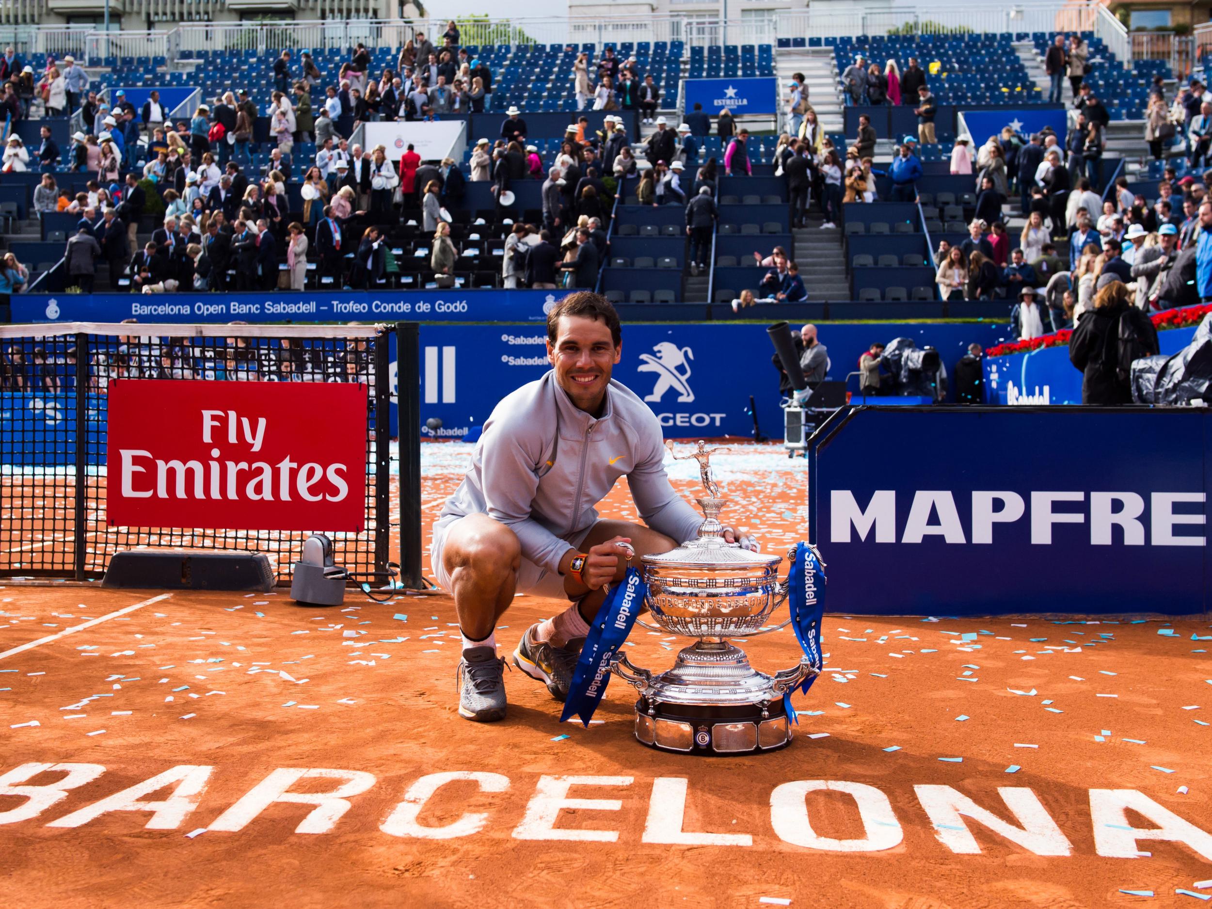 Nadal's win extends his record on his home court