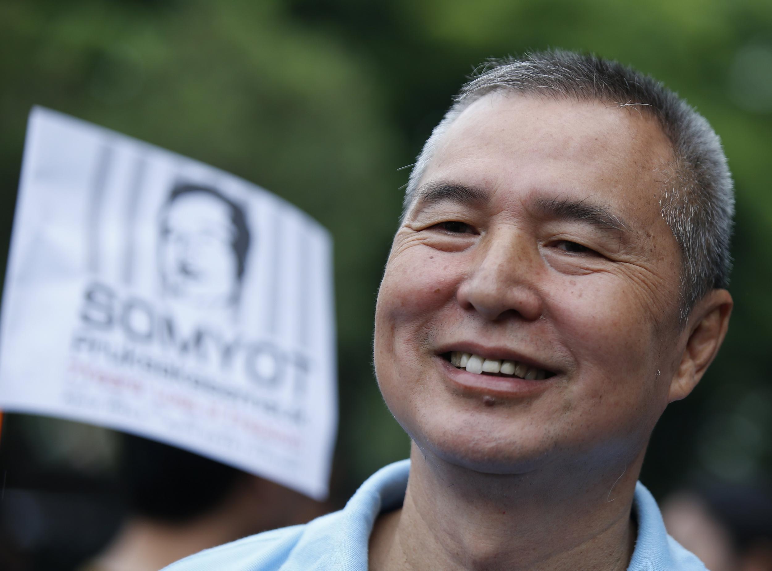 Somyot Prueksakasemsuk was first sentenced in 2013
