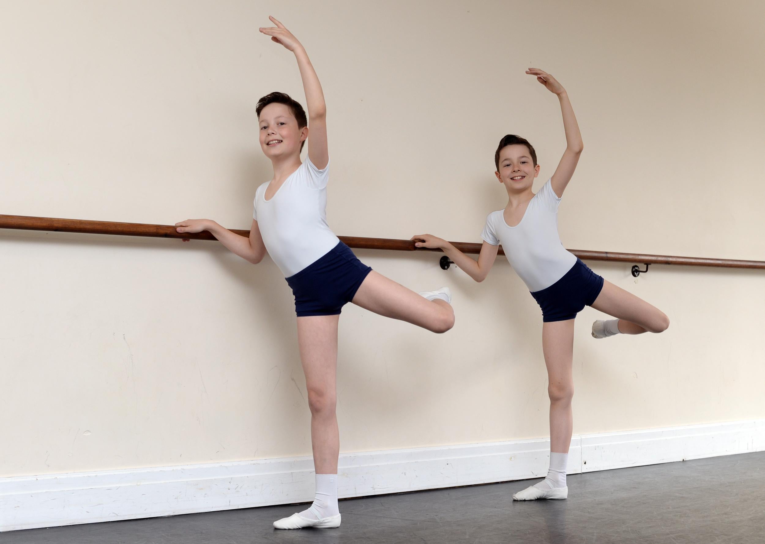 The twins will attend The Royal Ballet School and Elmhurst Ballet School from September.