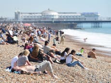 UK temperatures smash May bank holiday record