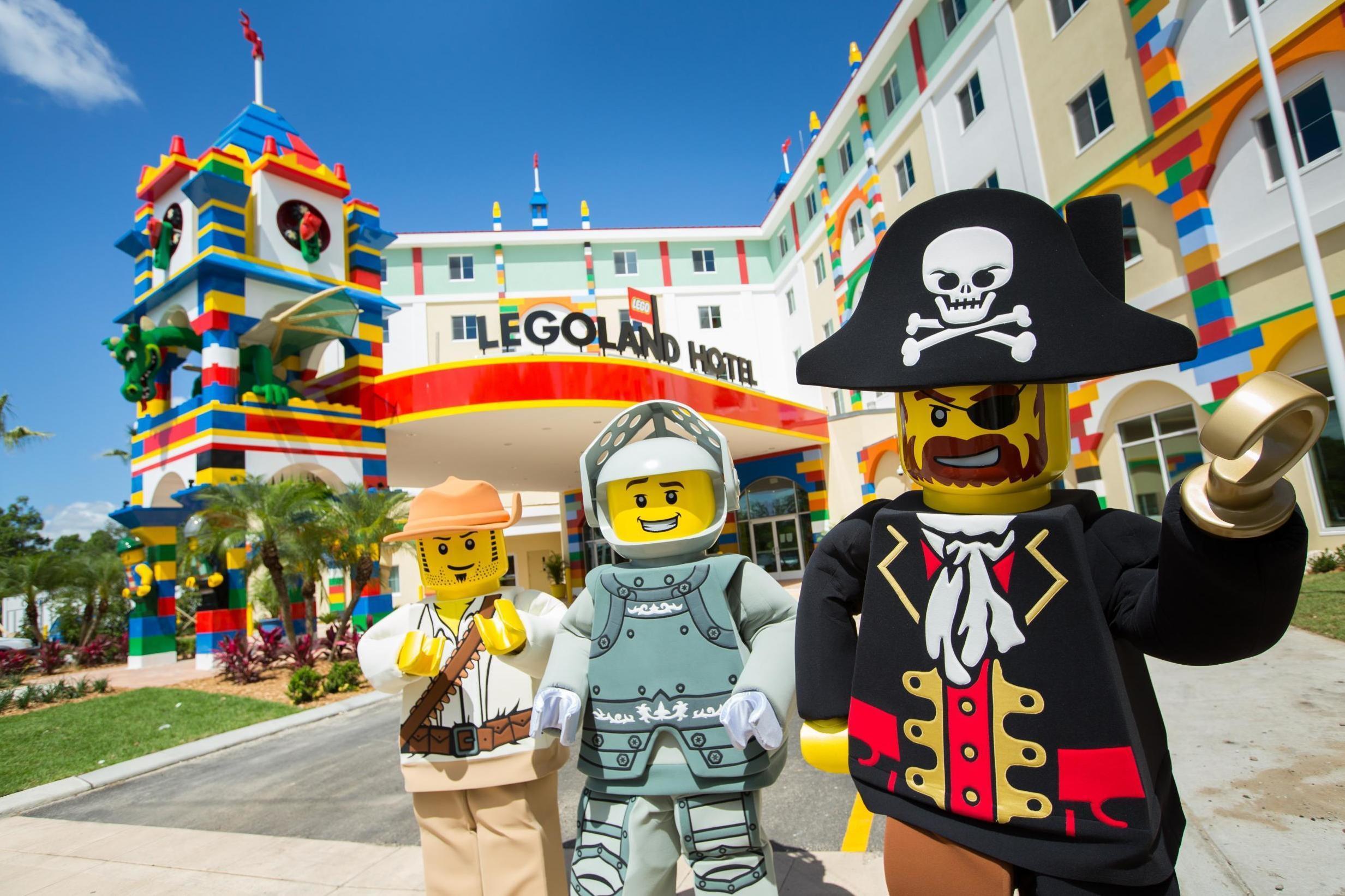 The Legoland hotel in Florida, one of the brand’s newest theme parks