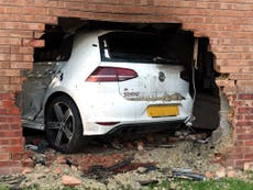 Driver who smashed car into family's front room jailed for five years