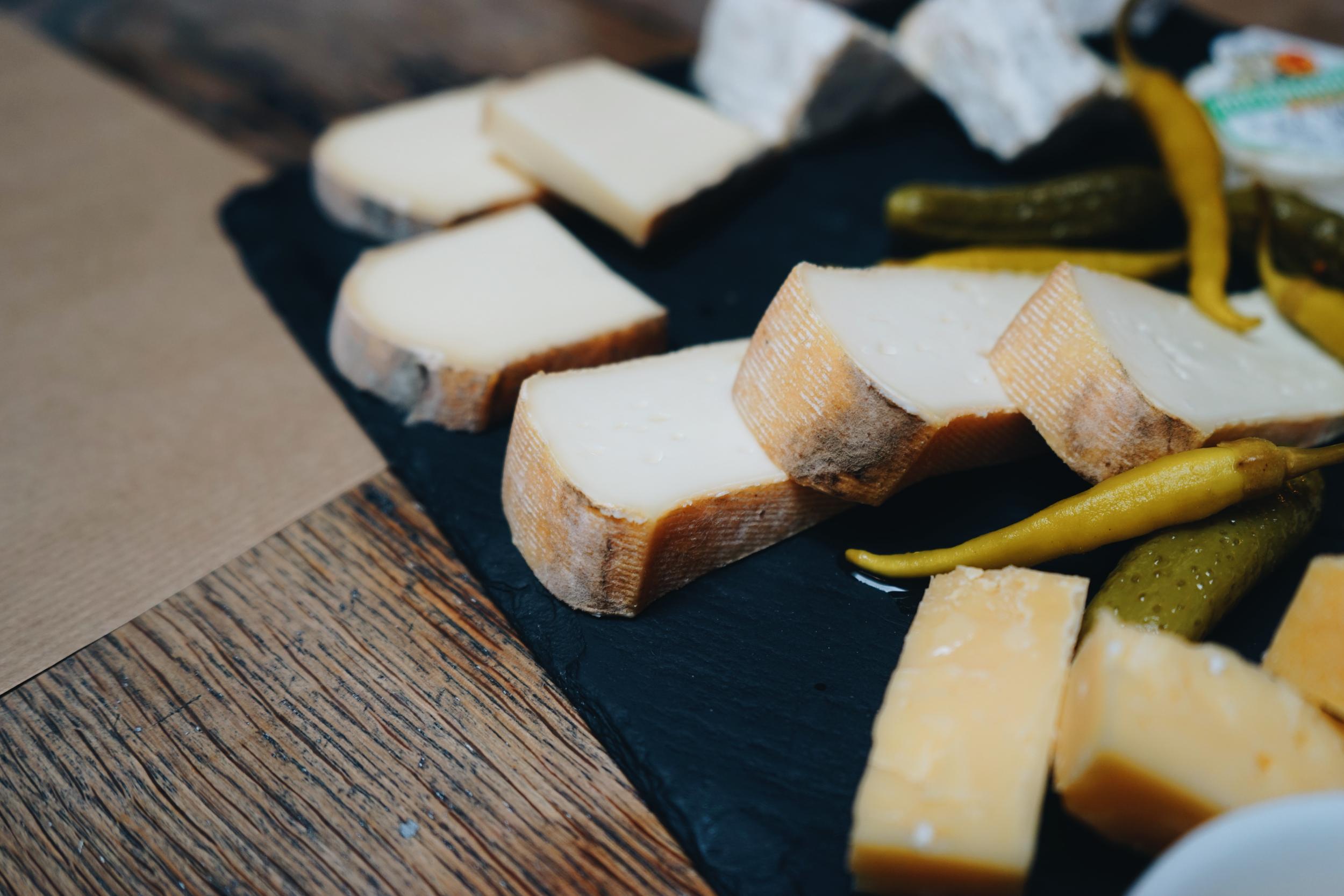 Grab a cheese platter at La Cave du Belleville