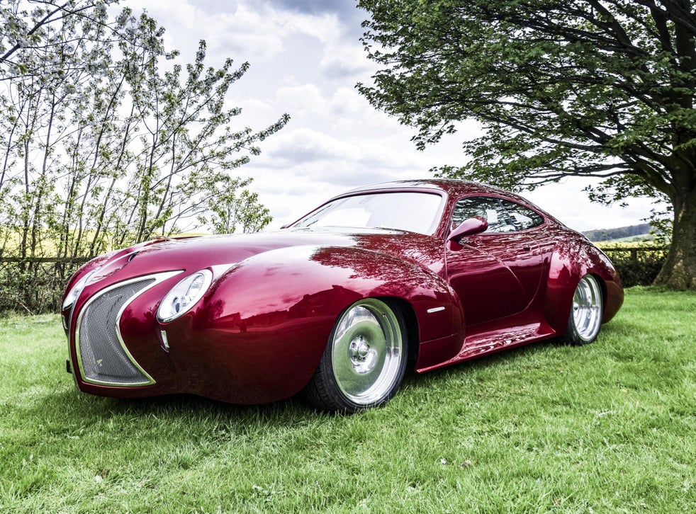 Man turns £7k Jaguar into custombuilt £120k 'supercar' for his son