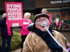 Terminally ill man begins appeal against ban on assisted dying 