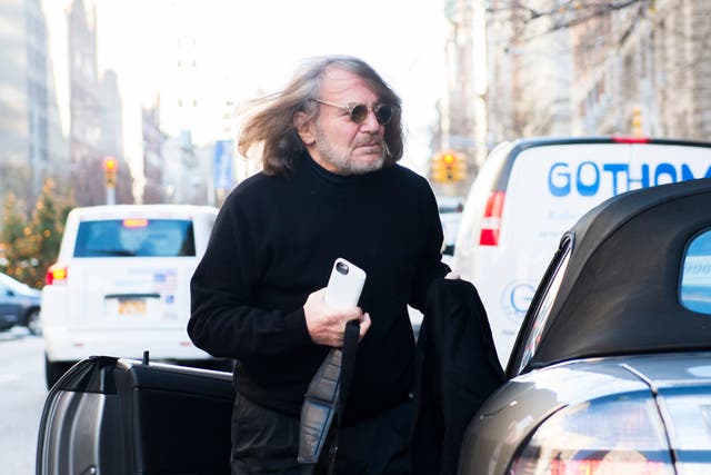 Dr Harold Bornstein, former personal physician to Donald Trump arrives at his office in New York