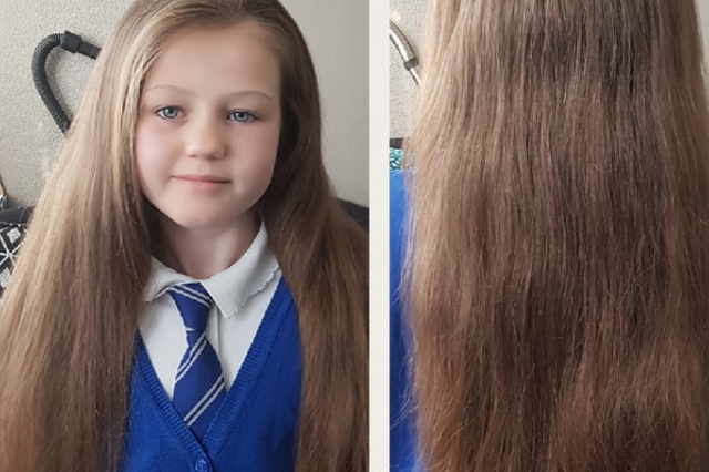 Nine-year-old Mercedes wants to donate her hair (GoFundMe)