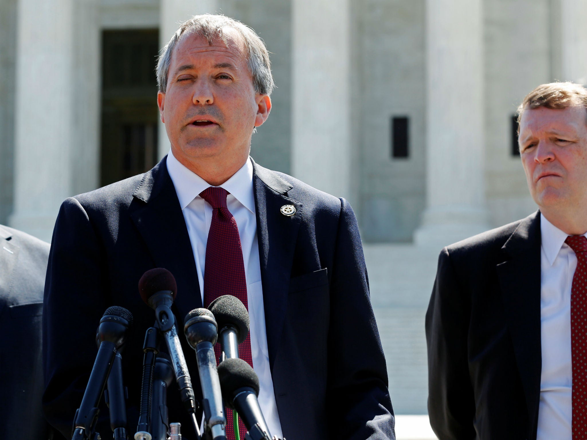 Texas Attorney General Ken Paxton is trying to do what Donald Trump has so far been unable to
