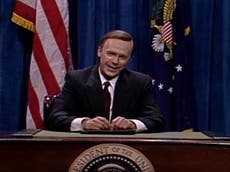 How SNL’s George HW Bush impersonation skewered the president