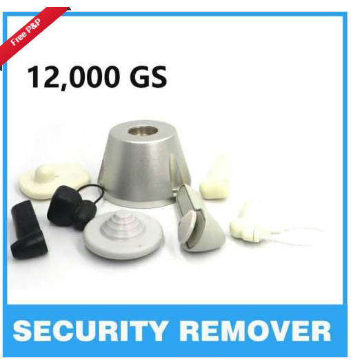 An example of a security tag remover being sold on eBay. This product was being sold at £34.99.