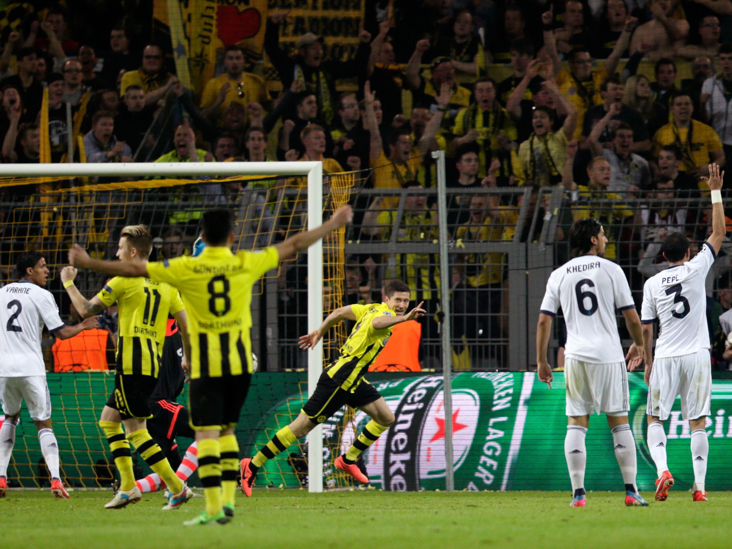 Lewandowski's most famous night back in Dortmund in 2013