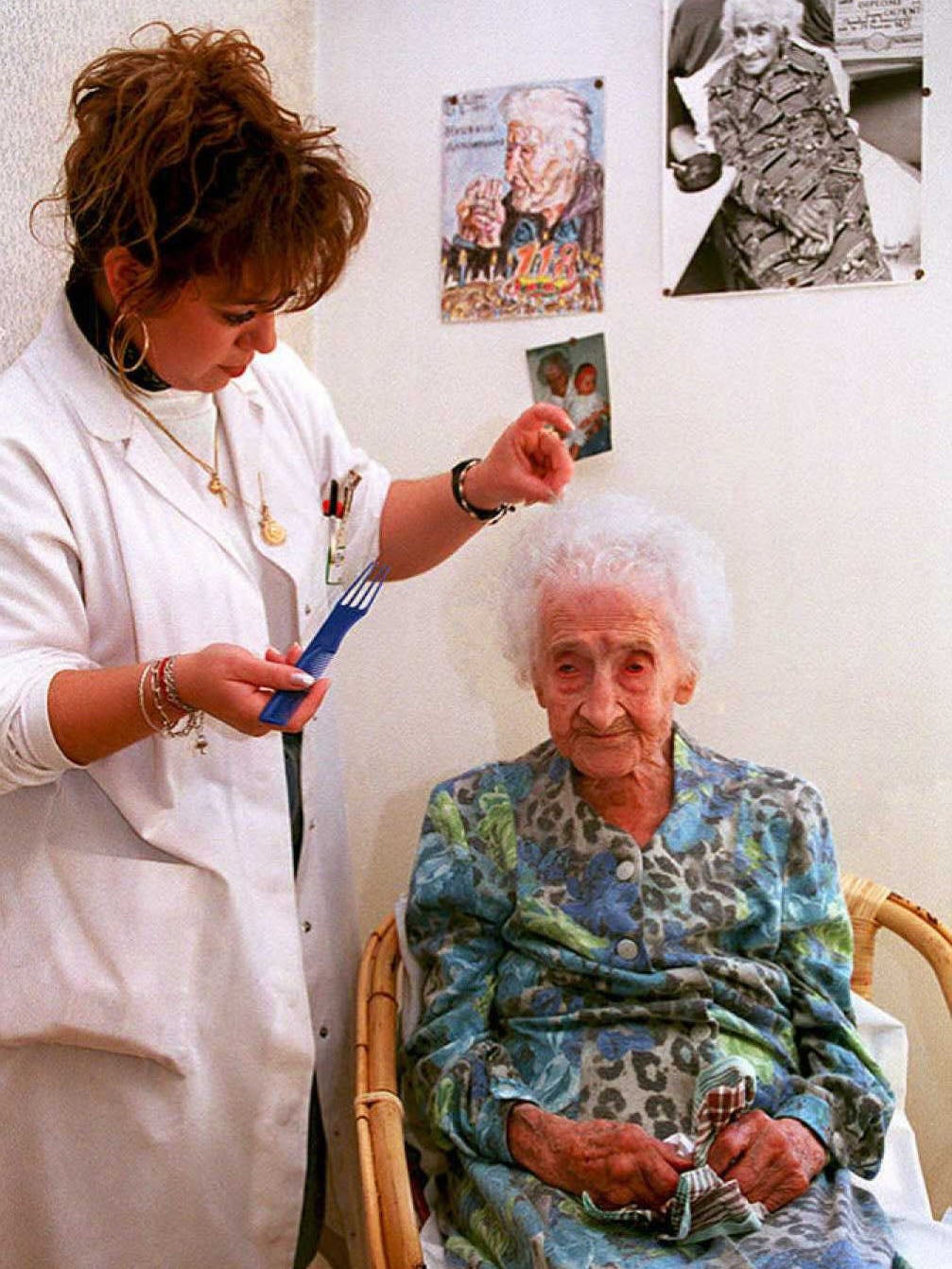 Frenchwoman Jeanne Calment lived to see her 123rd year