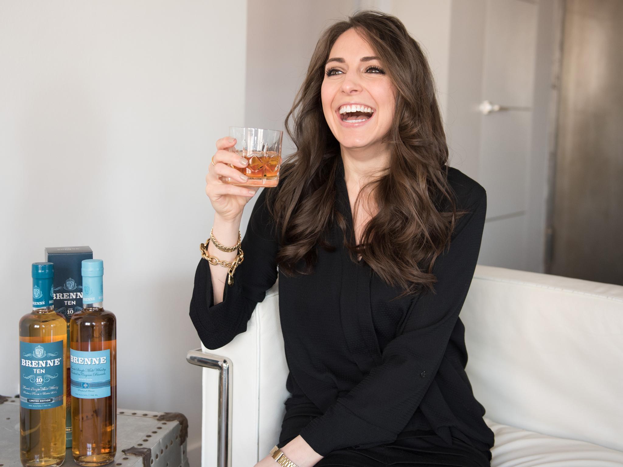 Cheers: Allison Parc, founder of Brenne whisky