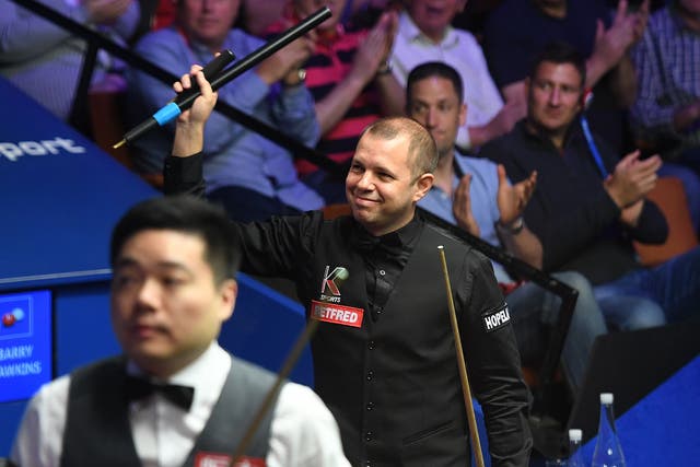 Hawkins has an excellent record at the Crucible but is yet to go all the way