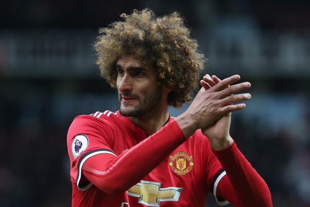 Fellaini's contract at Old Trafford runs out in the summer
