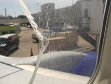 Southwest plane makes emergency landing after window cracks mid-flight