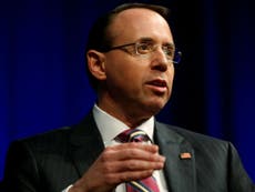 Rod Rosenstein tells Republicans he won’t be ‘extorted’