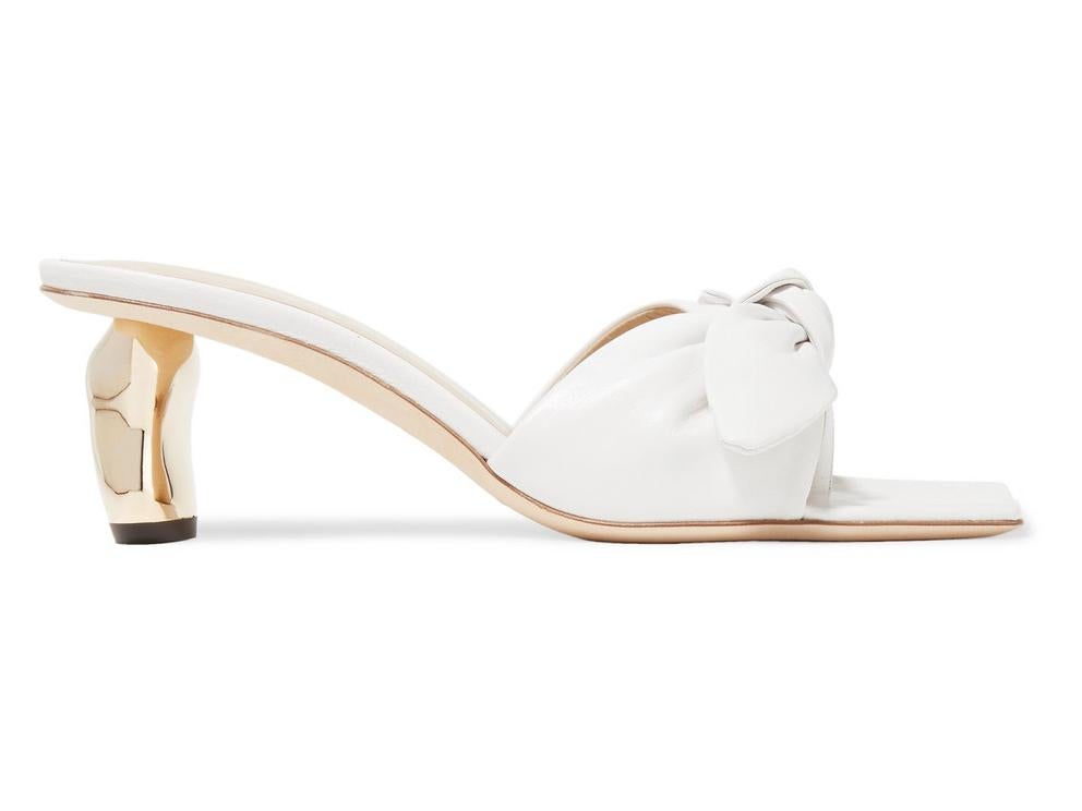 Lottie bow-embellished leather mules, £395, Net-a-Porter