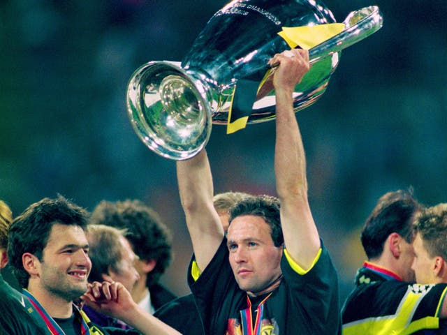 Lambert won Europe's elite competition with Borussia Dortmund in 1997