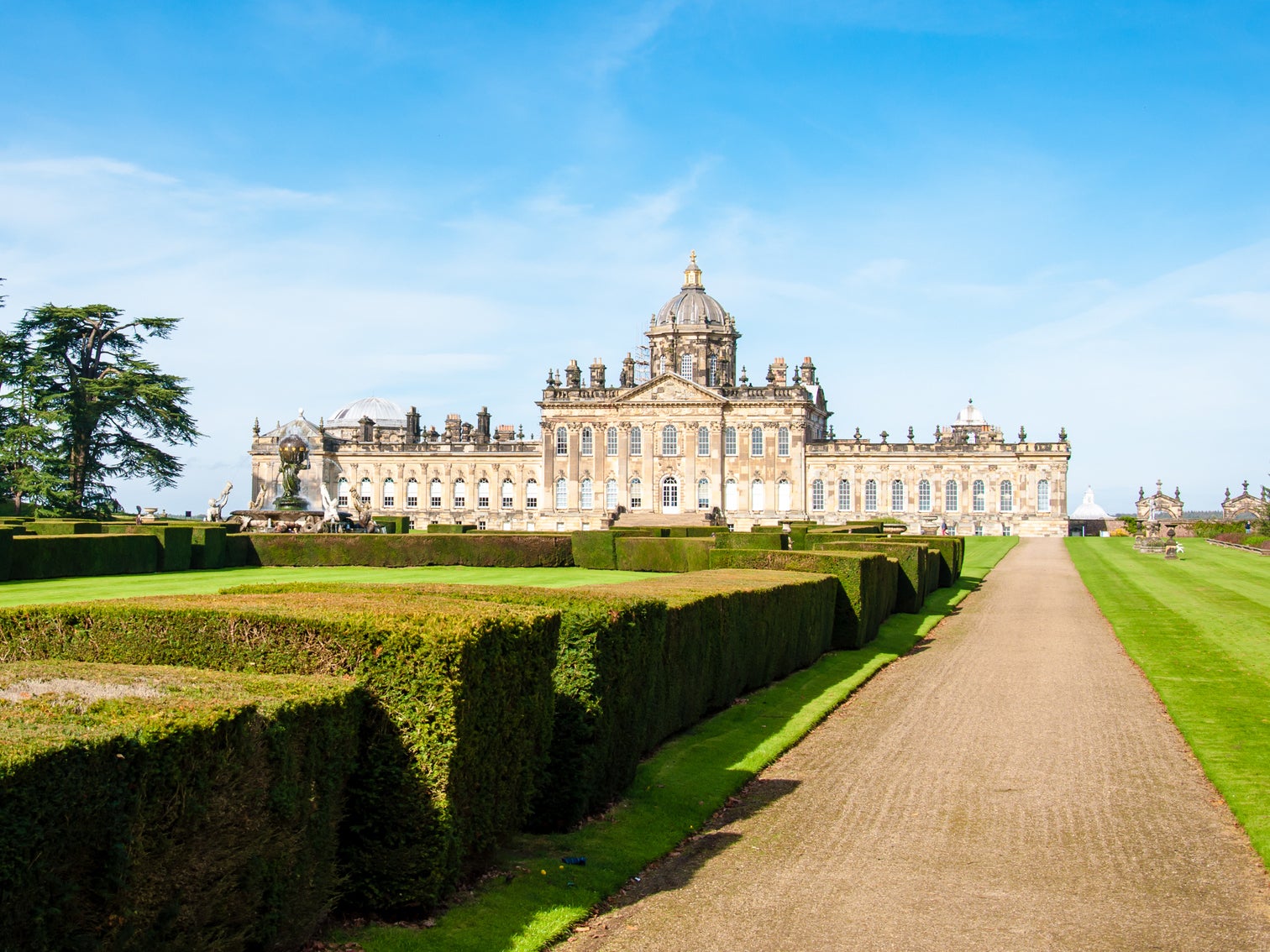 National Trust properties like Castle Howard are off limits this weekend