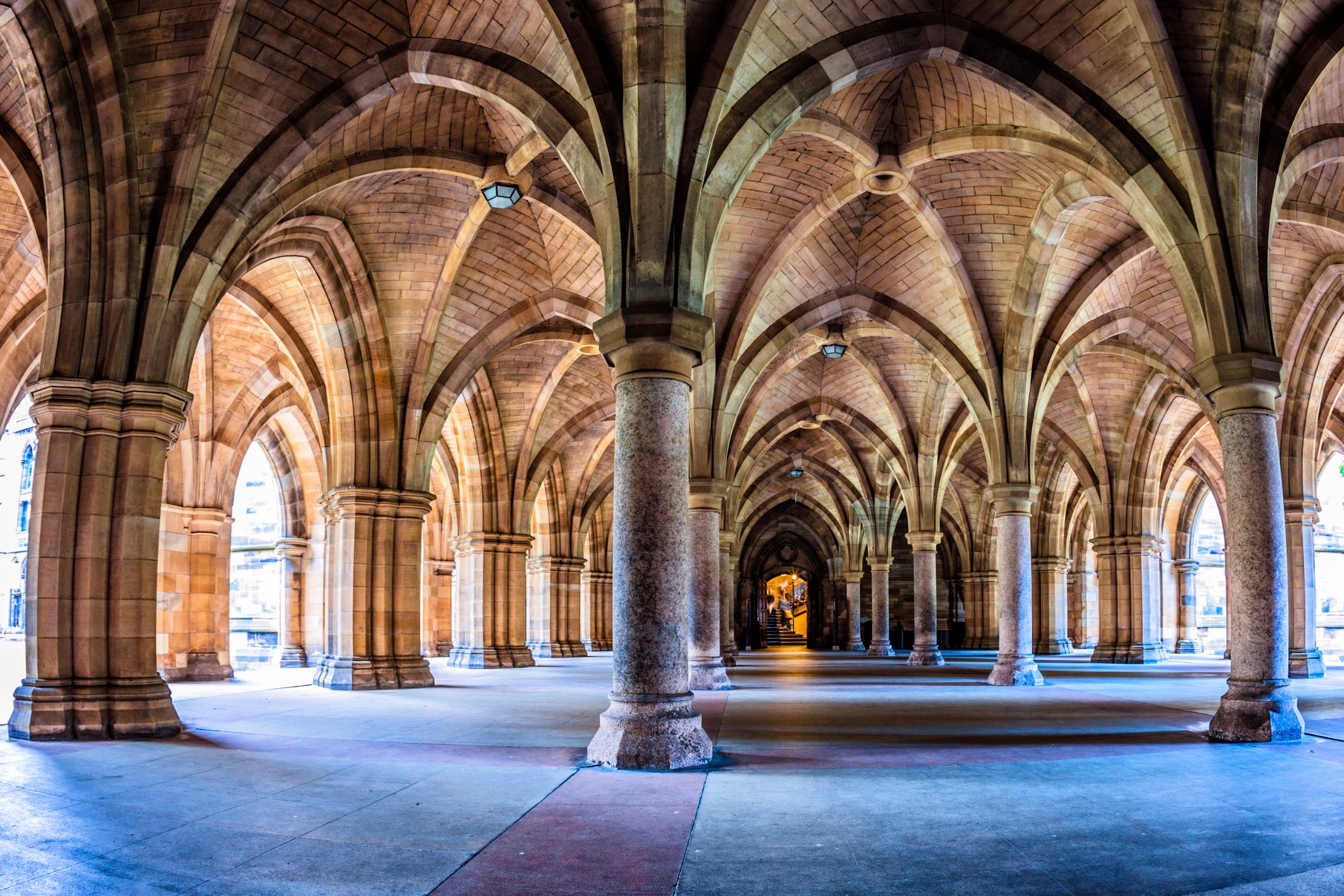 The Cloisters (or Undercroft) at Glasgow University