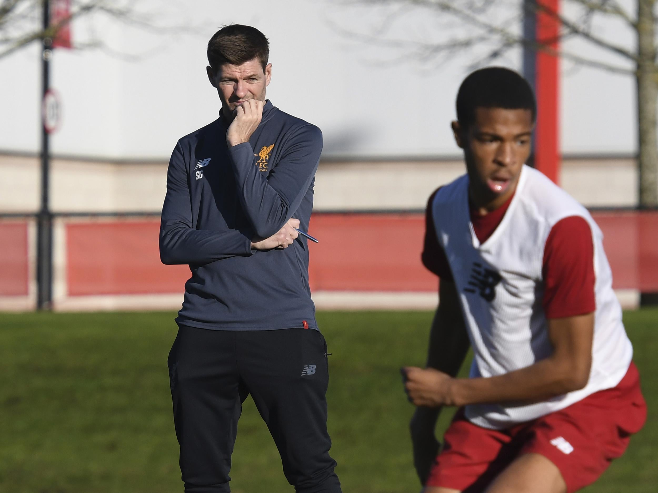 Gerrard has been coaching Liverpool's under-18 side